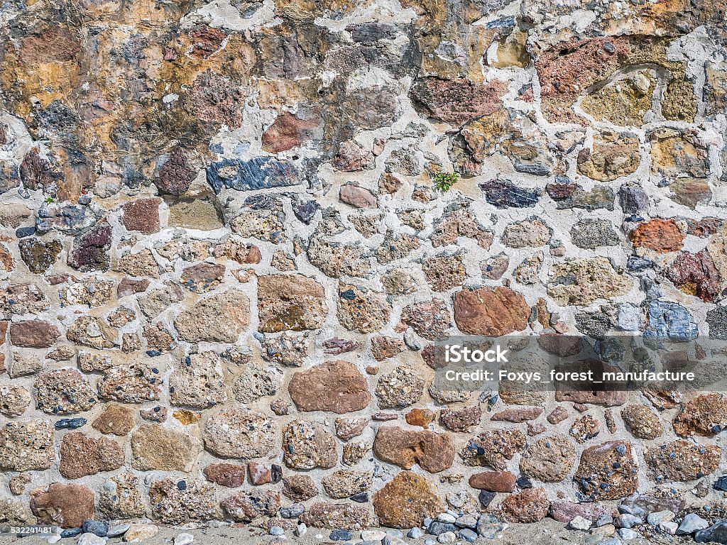 Rustic stone wall texture Rustic multicolor stone wall texture 2015 Stock Photo