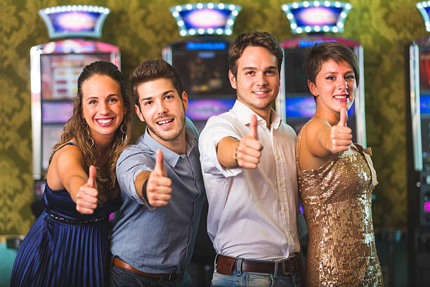 istock Successful Friends at Casino 532241537