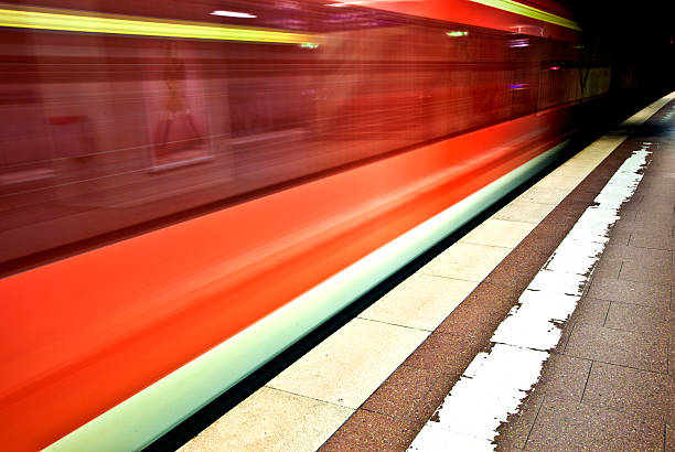 istock subway in the station with speed 532241929