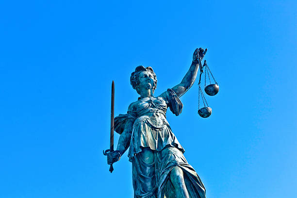 istock Statue of Lady Justice, Justitia in Frankfurt 532242003