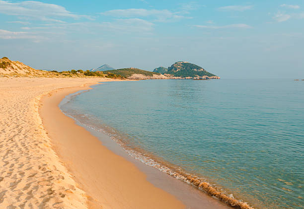 istock Nature, sand, sea and beautiful coastlene, Greece 532242155