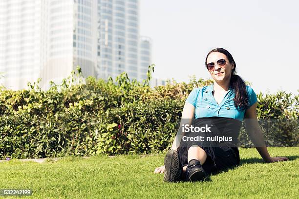 Tourist To Dubai Taking A Break Stock Photo - Download Image Now - 20-29 Years, 2015, Adult