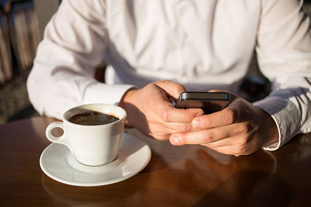 istock Businessman checking his smartphone 532256289