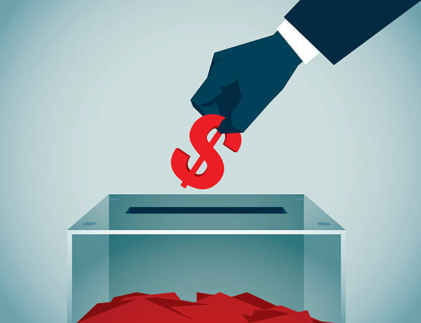 hlasování - referendum stock ilustrace