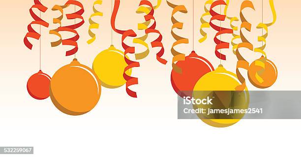 Balloons And Streamers Stock Illustration - Download Image Now - 2015, Abstract, Art