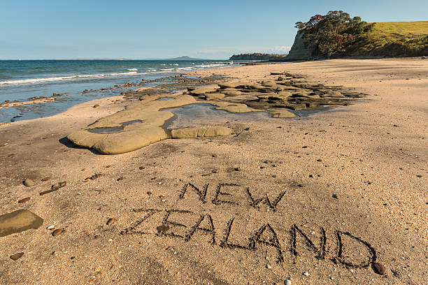 istock New Zealand handwritten in sand 532260171