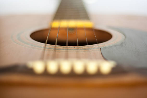 detail of classic guitar with shallow depth of field detail of classic guitar with shallow depth of field karlheinz böhm stock pictures, royalty-free photos & images