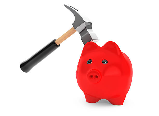 istock Piggy Bank and Hammer 532262185
