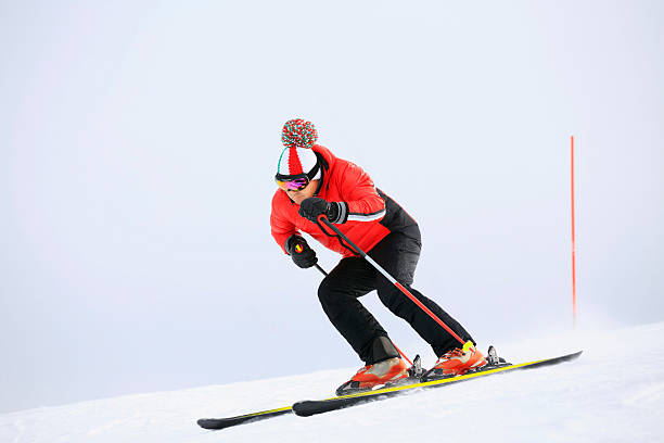 istock Giant slalom race - Snow Skier Skiing 532263877
