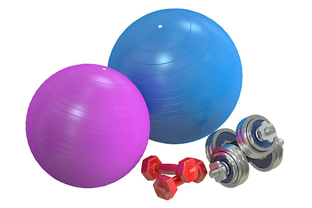 istock Fitness and sports equipment, 3D rendering 532267834
