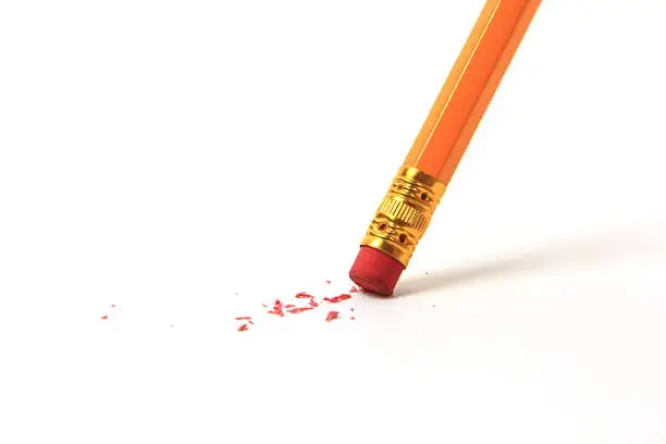 Pencil and eraser shavings