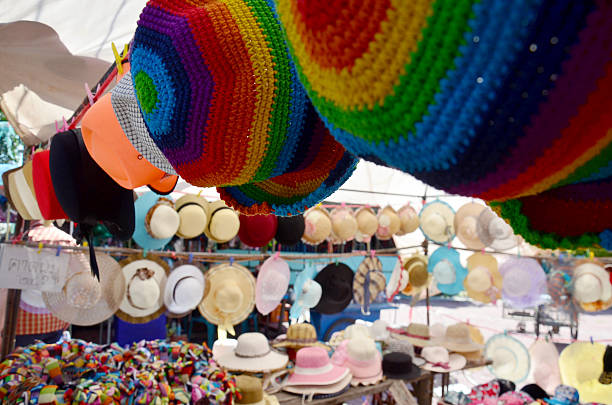 istock Colorful Hat store for sale 532270954