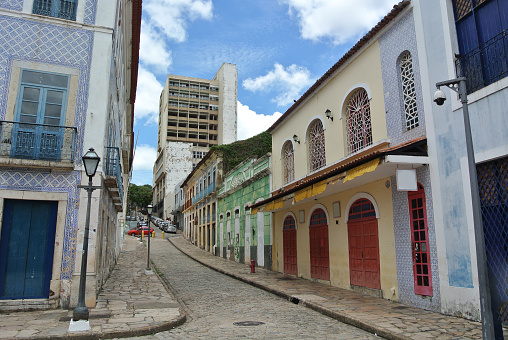 historicl city of Sao Luis in Brasil