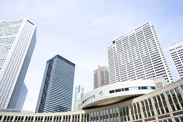 istock Refreshing urban business area 532273552