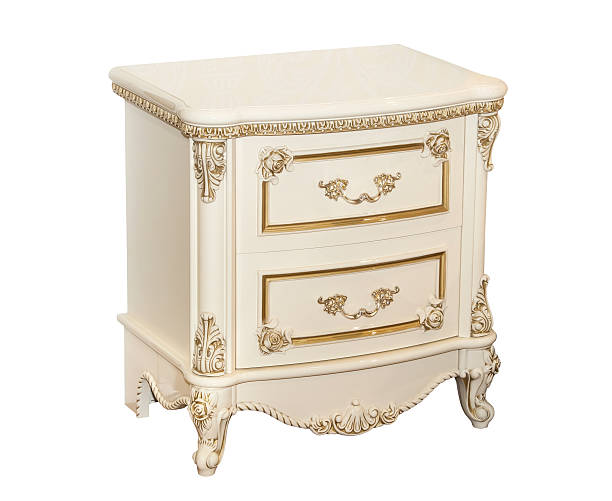 istock White retro chest of drawers isolated 532279302