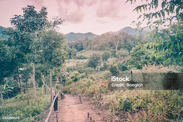 Pai Thailand Scenic Path Up Mountain Landscape Nature Stock Photo - Download Image Now