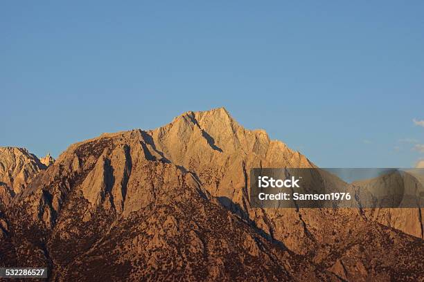 Lone Pine Peak Sunrise Stock Photo - Download Image Now - 2015, California, Californian Sierra Nevada