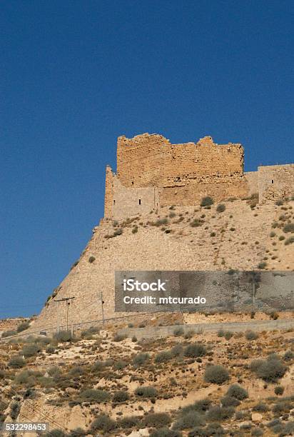 Al Karak Jordan Kerak Castle Stock Photo - Download Image Now - 2015, Architecture, Building Exterior