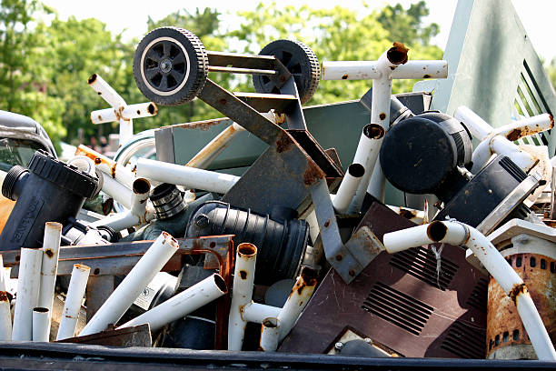 Scrap Metal stock photo