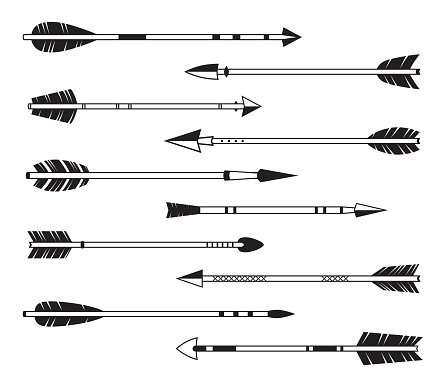 Indian arrows ethnic set 