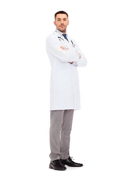 istock male doctor with stethoscope 532302687