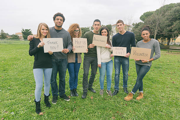 istock Multiethnic Group of Young Volunteers 532315263