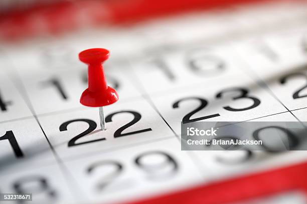 Important Date Stock Photo - Download Image Now - Today - Single Word, Calendar, 2015