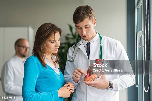 Doctorconsult Patient With Heart Problems Stock Photo - Download Image Now - Cardiologist, Electrocardiography, 2015