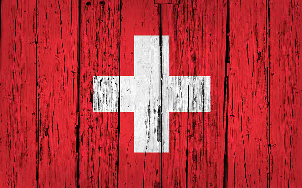 istock Swiss Flag Grunge Background 532321725