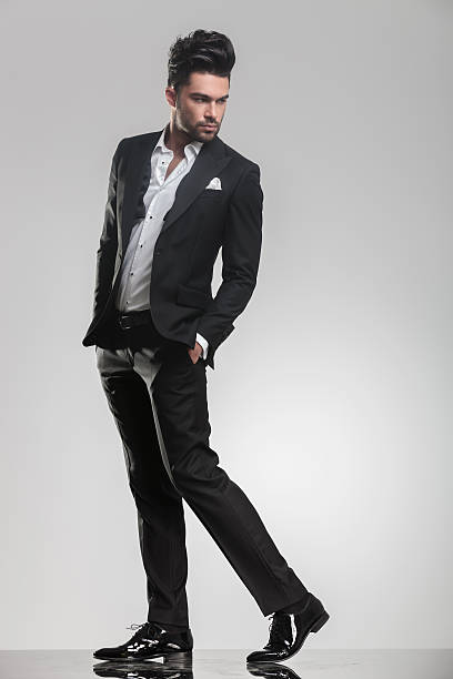 istock Elegant young man looking away from the camera 532321781