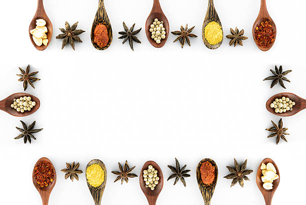 istock various spices on wooden spoons isolated on white background 532322147