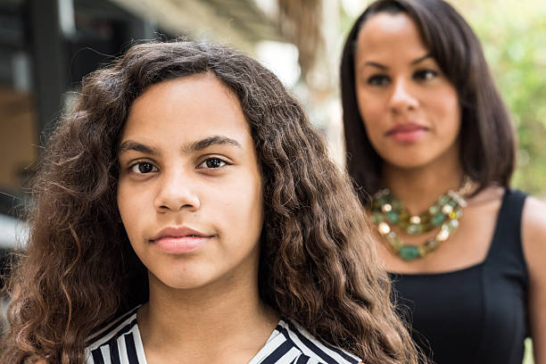 istock A mother and daughter pose for the camera. 532322657