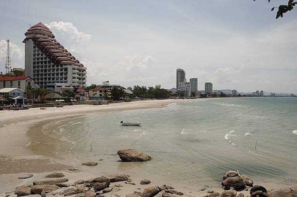 istock Huahin sund beach beautiful paradise 532325176