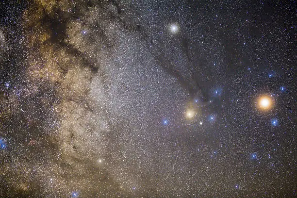 Photo of nebulae in Rho Ophiuchus Captured