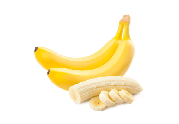 istock Bananas isolated on a white background 532328666