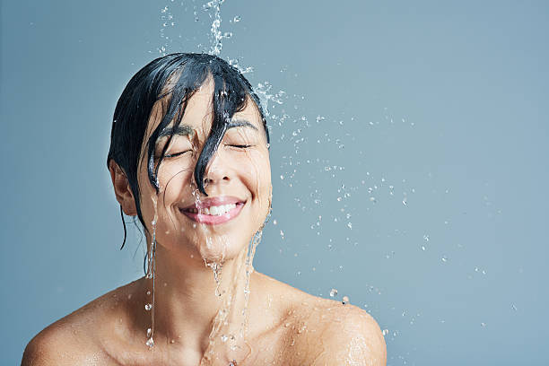 istock Awakening her senses with a refreshing shower 532329000