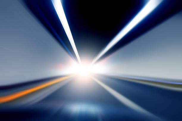 istock Car through the tunnel 532329712