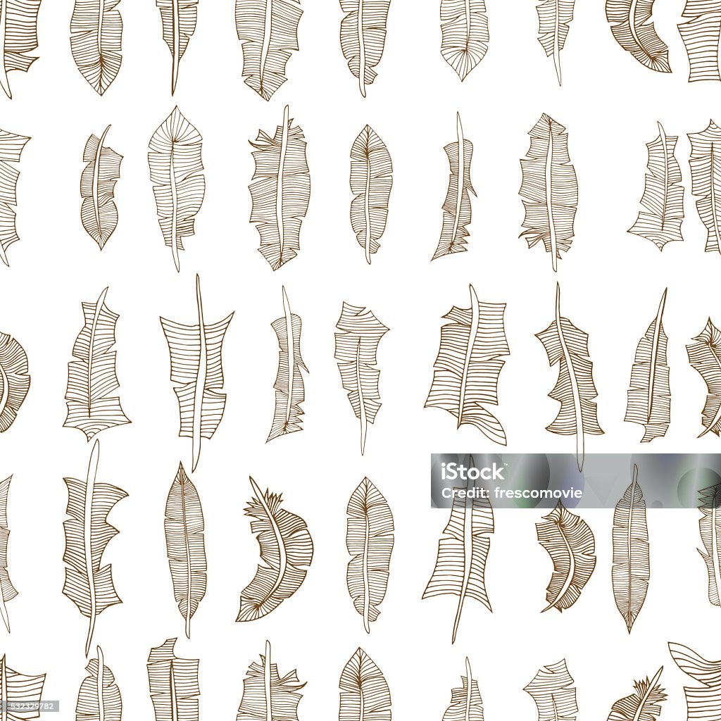 Feather Trace Pattern Feathers Pattern Stock Illustration - Download Image Now - Abstract ...