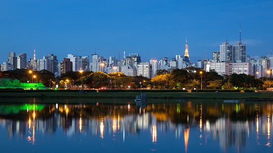 The beautiful city of Sao Paulo