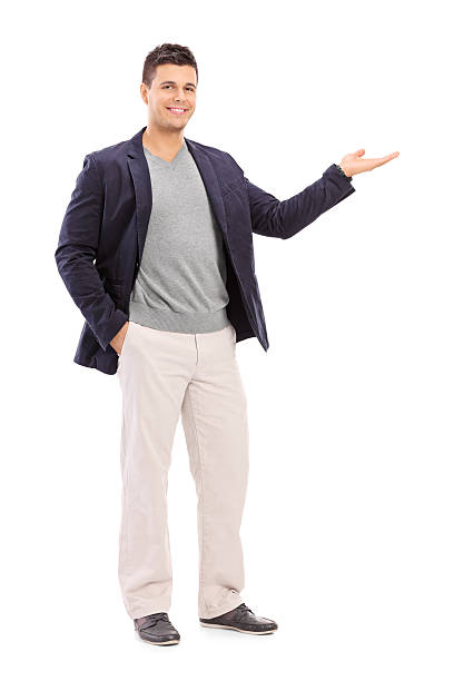 istock Cheerful young man gesturing with his hand 532332121