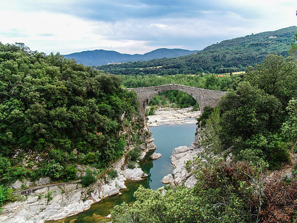 llierca bridge - romanic zdjęcia i obrazy z banku zdjęć