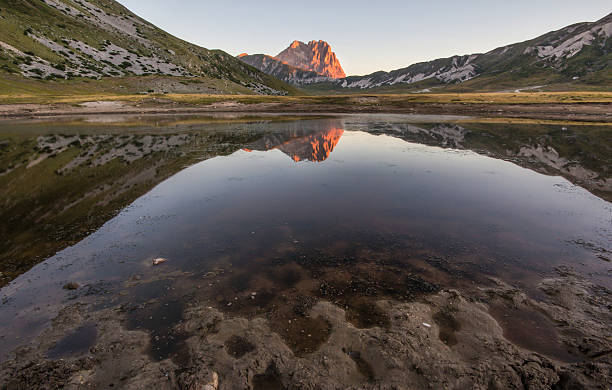 istock Gran Sasso at the sunrise 532335437