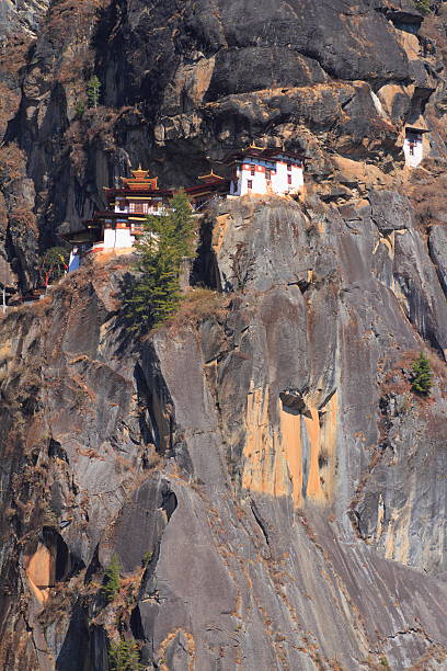 Tiger's Nest, Taktsang Monastery, Himalayan Buddhist sacred site and temple complex, located in the cliffside of the upper Paro valley, in Bhutan.