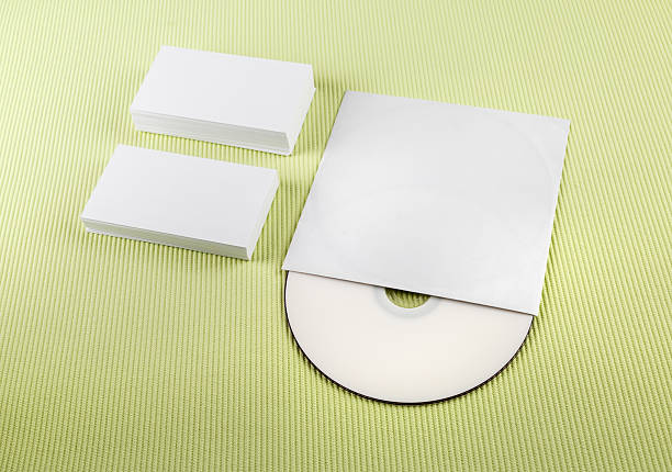 istock Business cards and CD 532338231