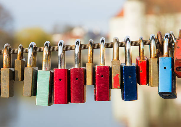 istock Locks as symbol for everlasting love 532342080