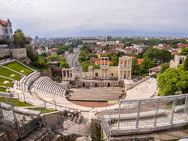 istock Roman amphitheater in Plovdiv 532344450