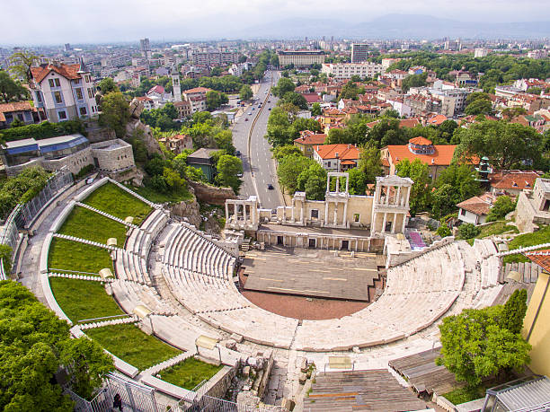 istock Roman amphitheater in Plovdiv 532344640