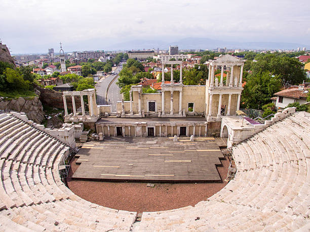 istock Roman amphitheater in Plovdiv 532344770