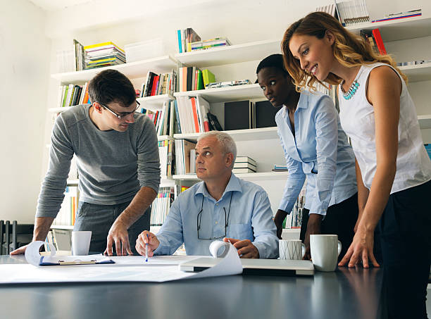 istock Multi-Ethnic Business People Have Meeting In Their Office. 532345504