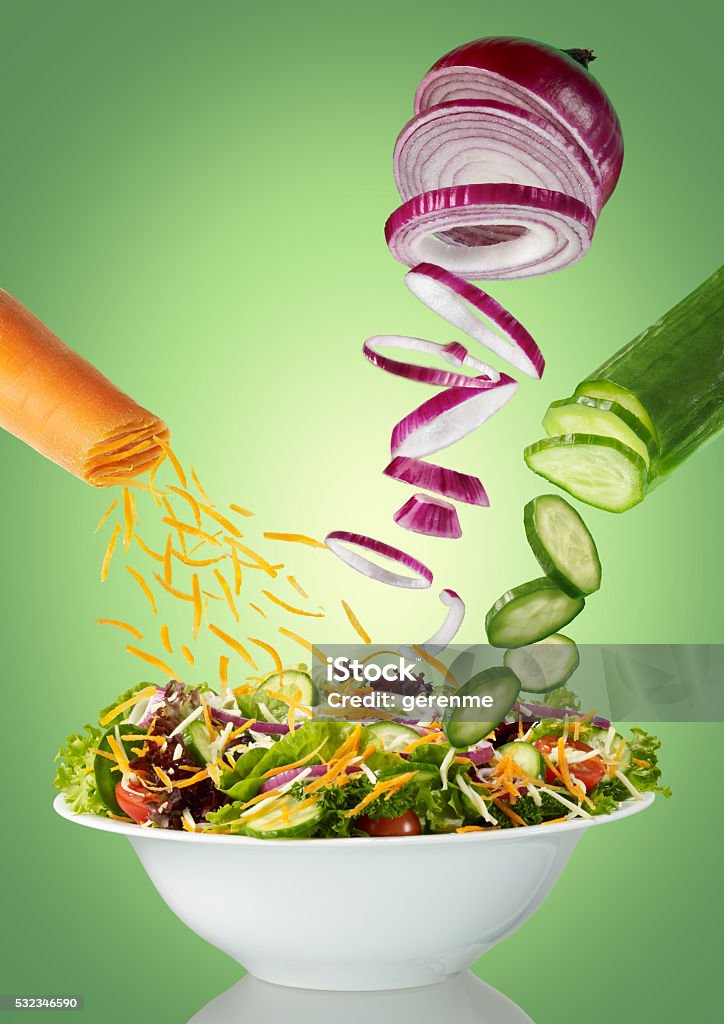 En salade - Photo de Salade composée libre de droits